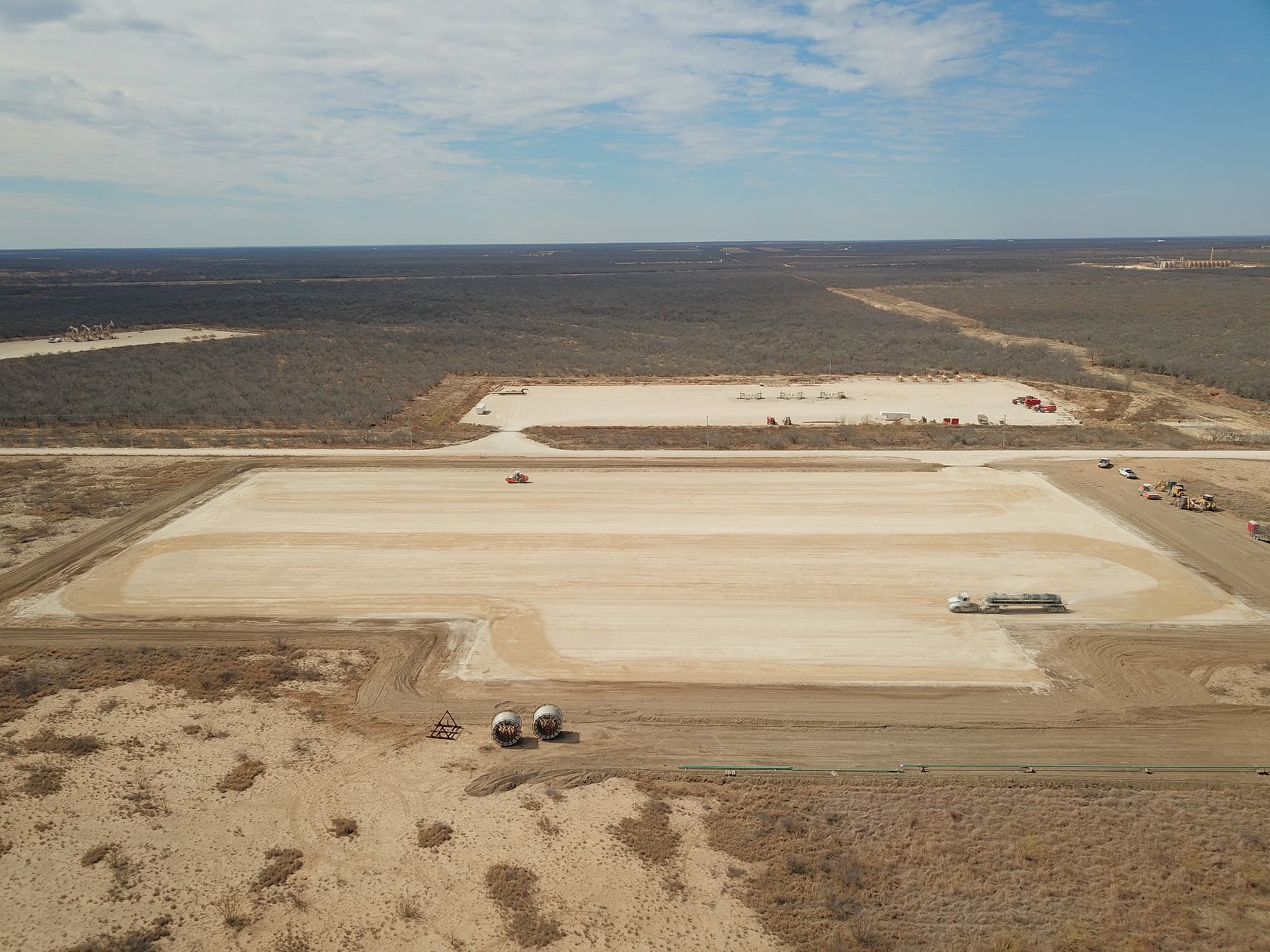 Frac Pond Construction