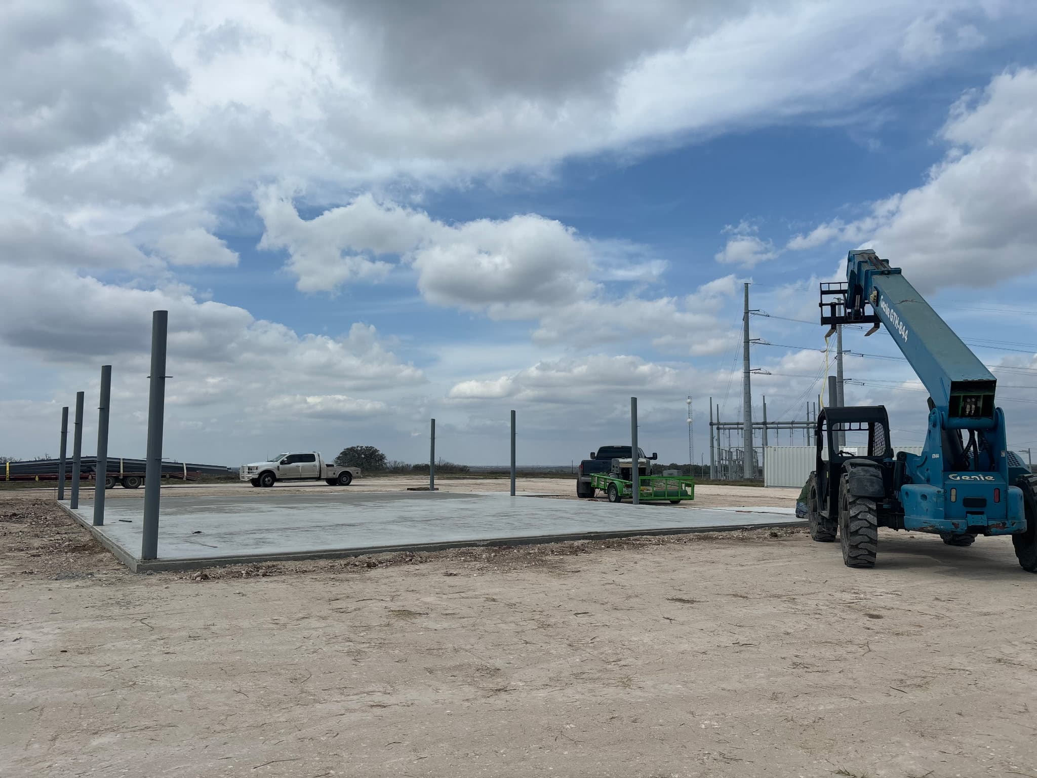 GTO Construction metal building project in South Texas